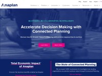 Desktop screenshot for anaplan.com