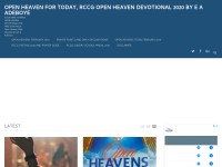 Desktop screenshot for rccgonline.org