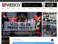 Desktop screenshot for sfweekly.com