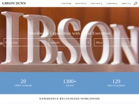Desktop screenshot for gibsondunn.com