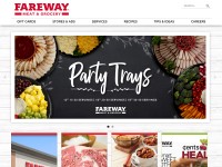 Desktop screenshot for fareway.com