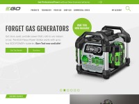 Desktop screenshot for egopowerplus.com