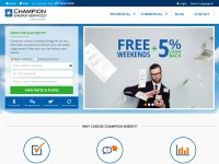 Desktop screenshot for champion.energy