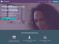Desktop screenshot for mytherapist.com