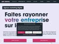 Desktop screenshot for aep-digital.com