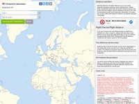 Desktop screenshot for distance.to