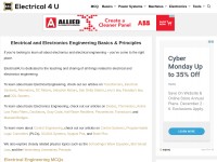Desktop screenshot for electrical4u.com
