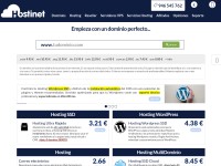 Desktop screenshot for hostinet.com