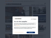 Desktop screenshot for lokaltidningen.se