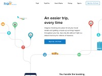 Desktop screenshot for tripit.com