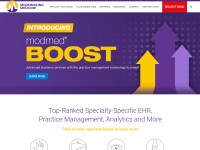 Desktop screenshot for modmed.com