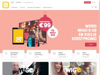 Desktop screenshot for telenet.be