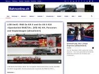 Desktop screenshot for bahnonline.ch