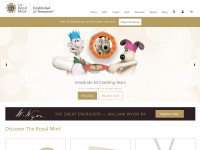 Desktop screenshot for royalmint.com