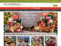 Desktop screenshot for gourmetgiftbaskets.com