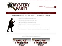 Desktop screenshot for mymysteryparty.com