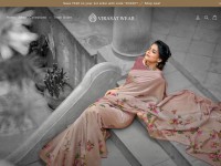 Desktop screenshot for virasatwear.com