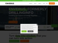 Desktop screenshot for enverus.com