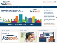 Desktop screenshot for americangeriatrics.org