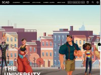Desktop screenshot for scad.edu