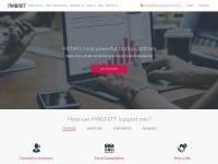 Desktop screenshot for magnitt.com