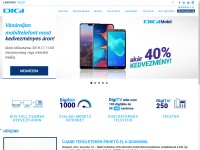 Desktop screenshot for digi.hu