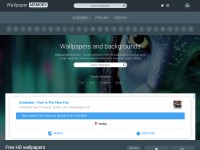 Desktop screenshot for wallpapermemory.com