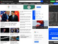 Desktop screenshot for marketscreener.com