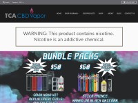 Desktop screenshot for tcavapor.com