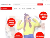 Desktop screenshot for kosmetiksale.de
