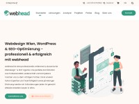 Desktop screenshot for webhead.at