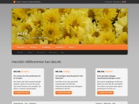 Desktop screenshot for delink.de