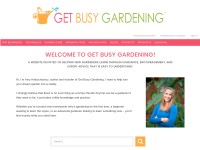Desktop screenshot for getbusygardening.com