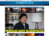 Desktop screenshot for timeturk.com