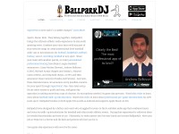 Desktop screenshot for ballparkdj.com
