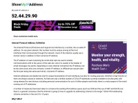 Desktop screenshot for showmyipaddress.com