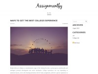 Desktop screenshot for assignmentfy.weebly.com