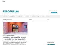 Desktop screenshot for byggforum.net