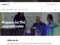 Desktop screenshot for thoughtworks.com