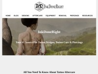 Desktop screenshot for inkdoneright.com