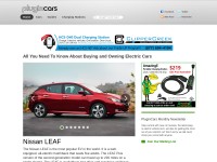 Desktop screenshot for plugincars.com