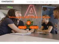 Desktop screenshot for contentive.com