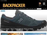 Desktop screenshot for backpacker.com