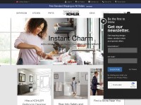 Desktop screenshot for kohler.com