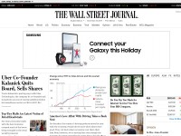 Desktop screenshot for wsj.com