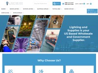 Desktop screenshot for lightingandsupplies.com