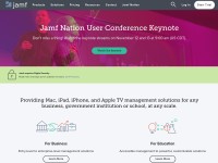 Desktop screenshot for jamf.com