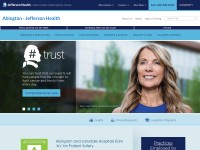 Desktop screenshot for abingtonhealth.org