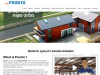 Desktop screenshot for prontopanels.com