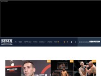 Desktop screenshot for mmafighting.com